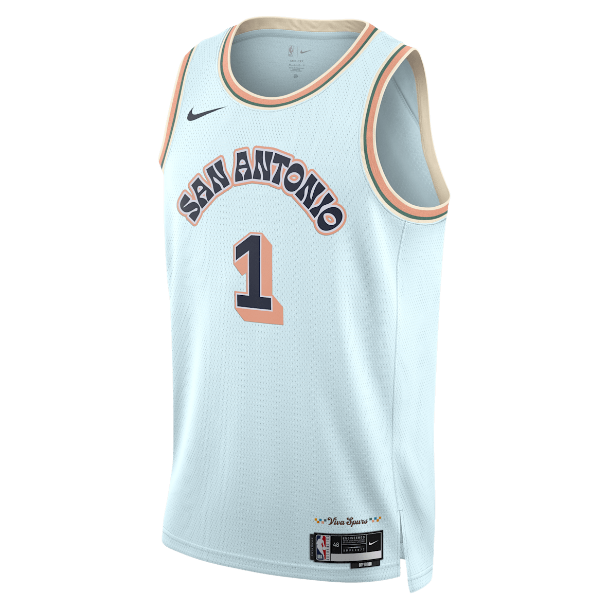 Victor Wembanyama San Antonio Spurs 2024/25 City Edition Victor Wembanyama San Antonio Spurs 2024/25 City Edition Men's Nike Dri-FIT NBA Swingman Jersey