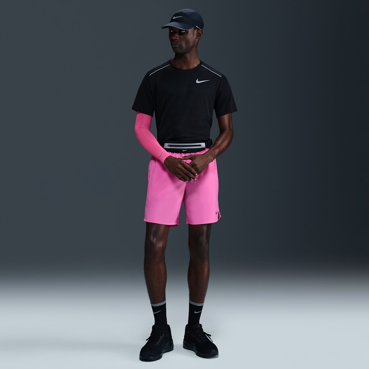 Nike Challenger Nike Challenger Pánské 18cm běžecké kraťasy s všitými slipy