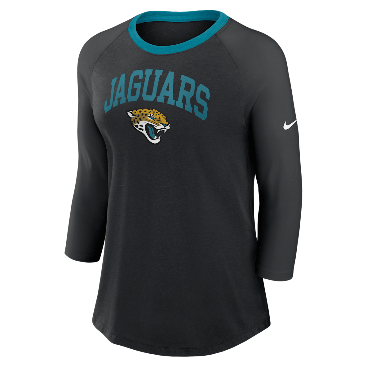 Jacksonville Jaguars Jacksonville Jaguars Women's Nike NFL 3/4-Sleeve T-Shirt