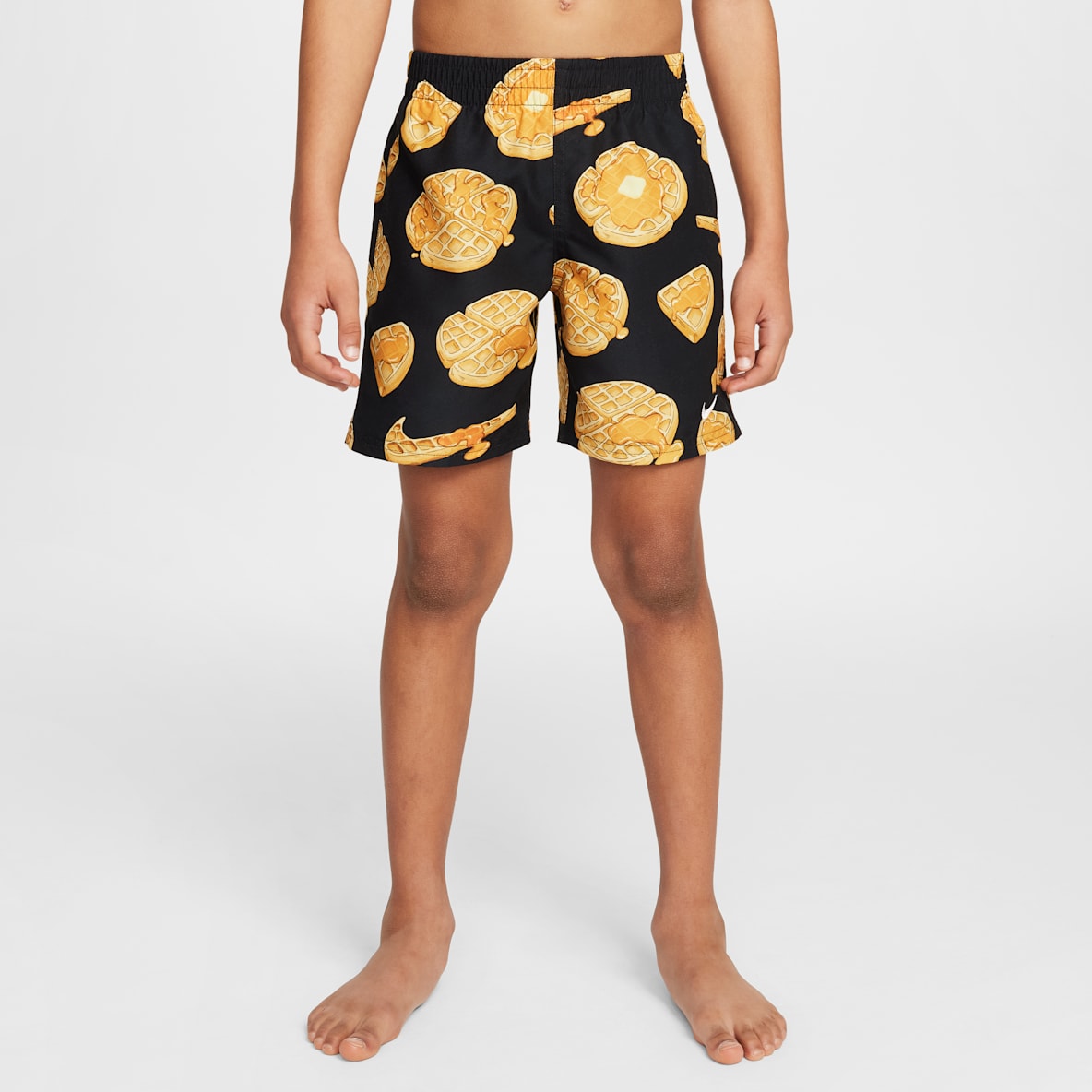 Nike Swim Breaker Shorts de vóleibol con forro interior de 13 cm para niños talla pequeña