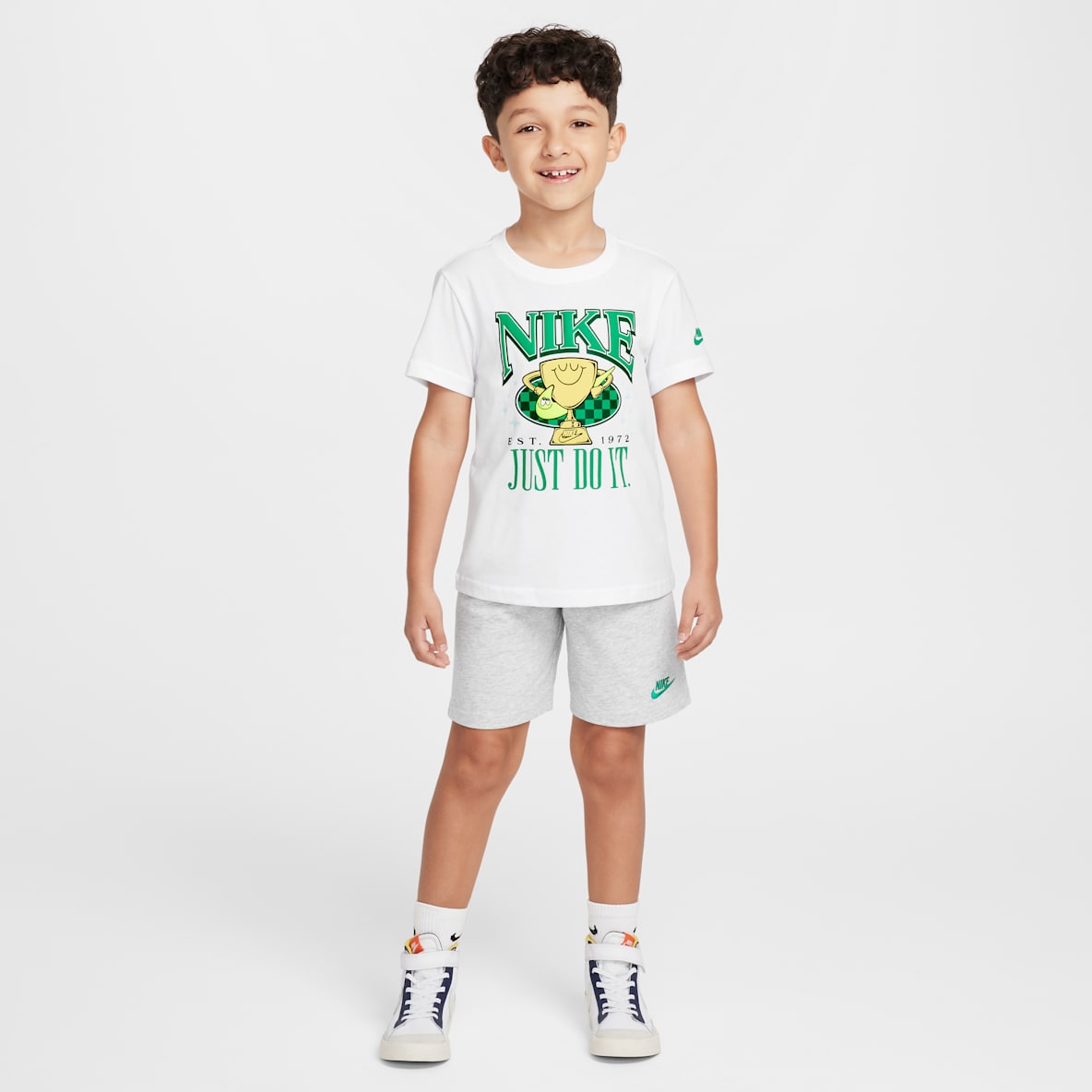Nike Nike Little Kids' Ace Your Game 2-Piece Jersey Shorts Set
