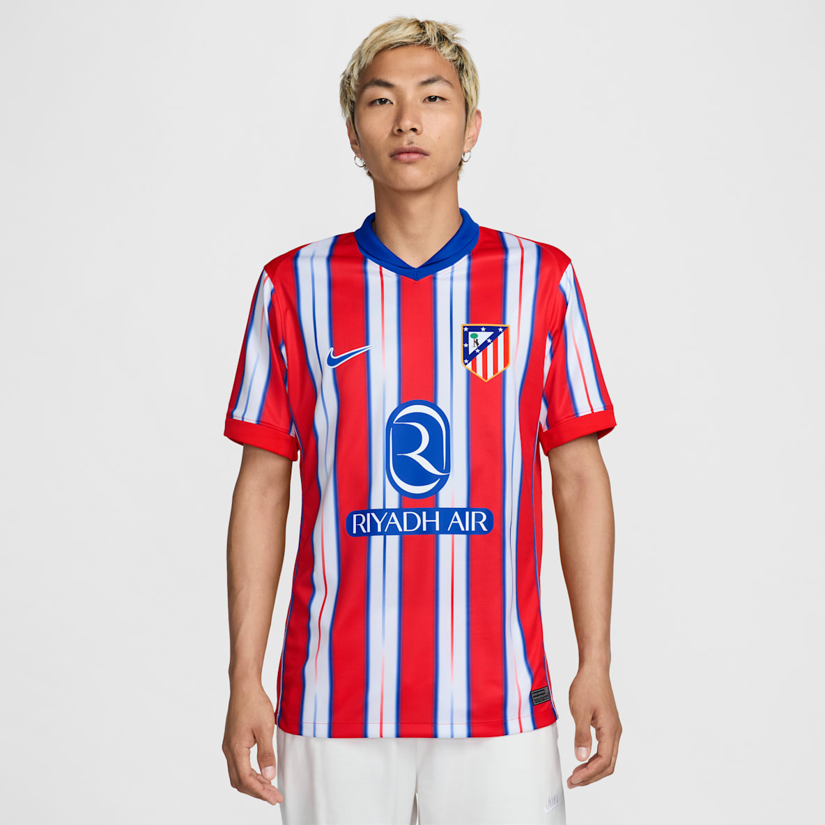 アトレティコ マドリード 2024/25 スタジアム ホーム アトレティコ マドリード 2024/25 スタジアム ホーム メンズ ナイキ Dri-FIT サッカー レプリカ ユニフォーム