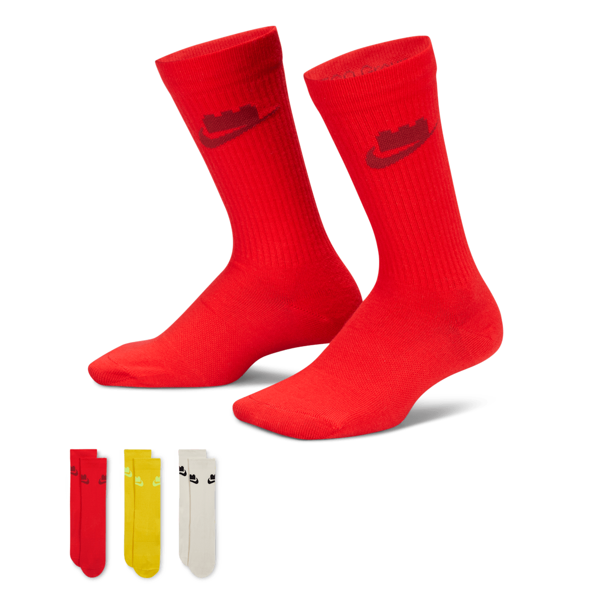 Nike x LEGO® Collection Everyday Essentials Nike x LEGO® Collection Everyday Essentials Crew sokken (3 paar)