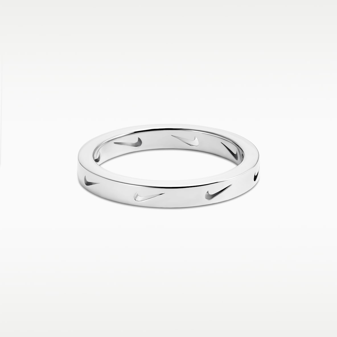 Nike Cut-Out Swoosh 3mm Ring
