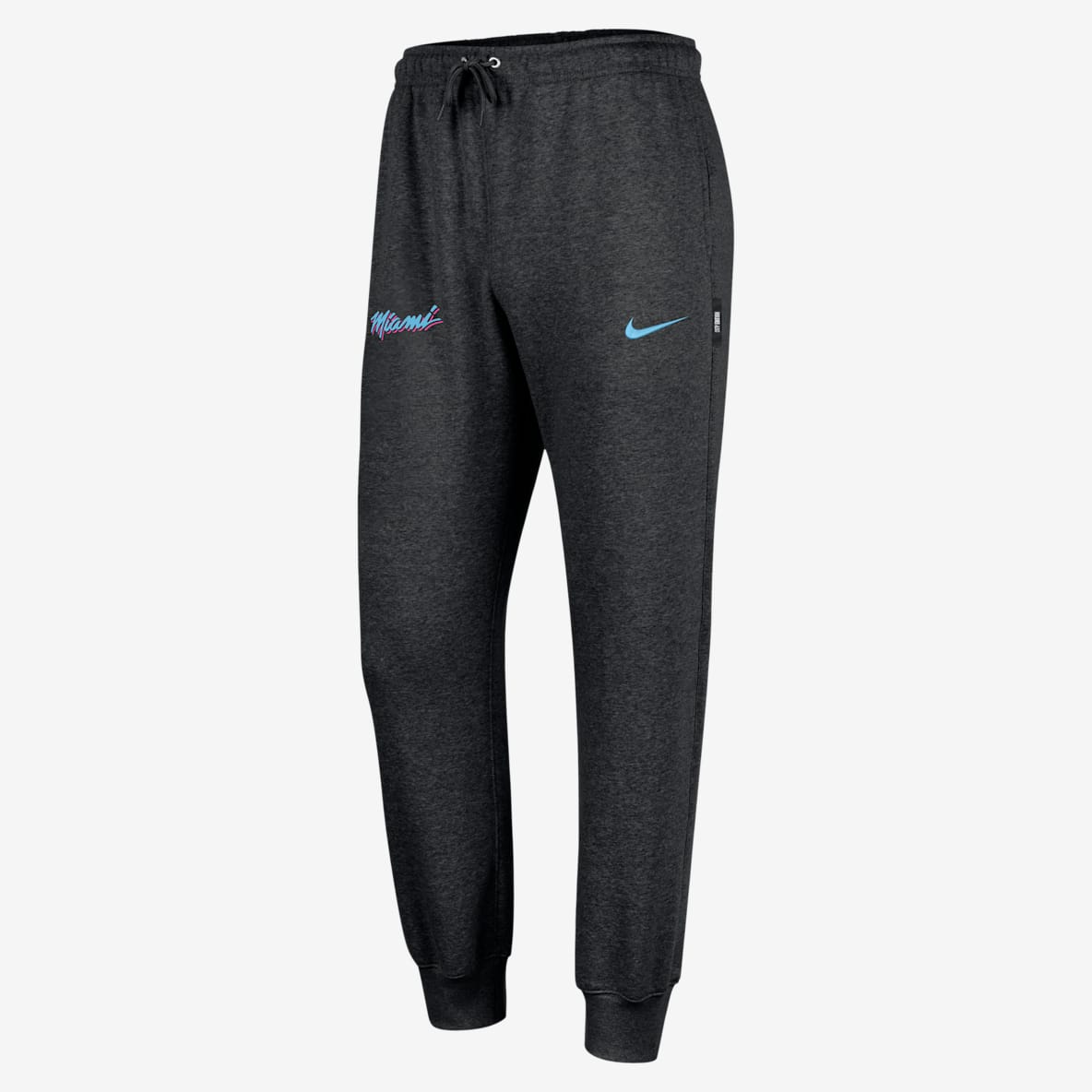 Miami Heat City Edition Men's Nike NBA Club Fleece Jogger