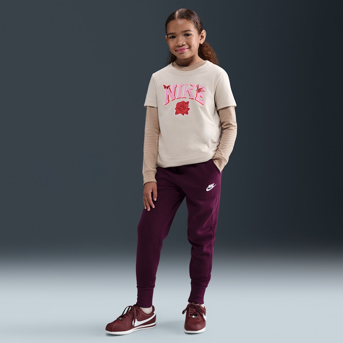 Nike Sportswear Club Fleece Nike Sportswear Club Fleece Big Kids' (Girls') High-Waisted Fitted Pants