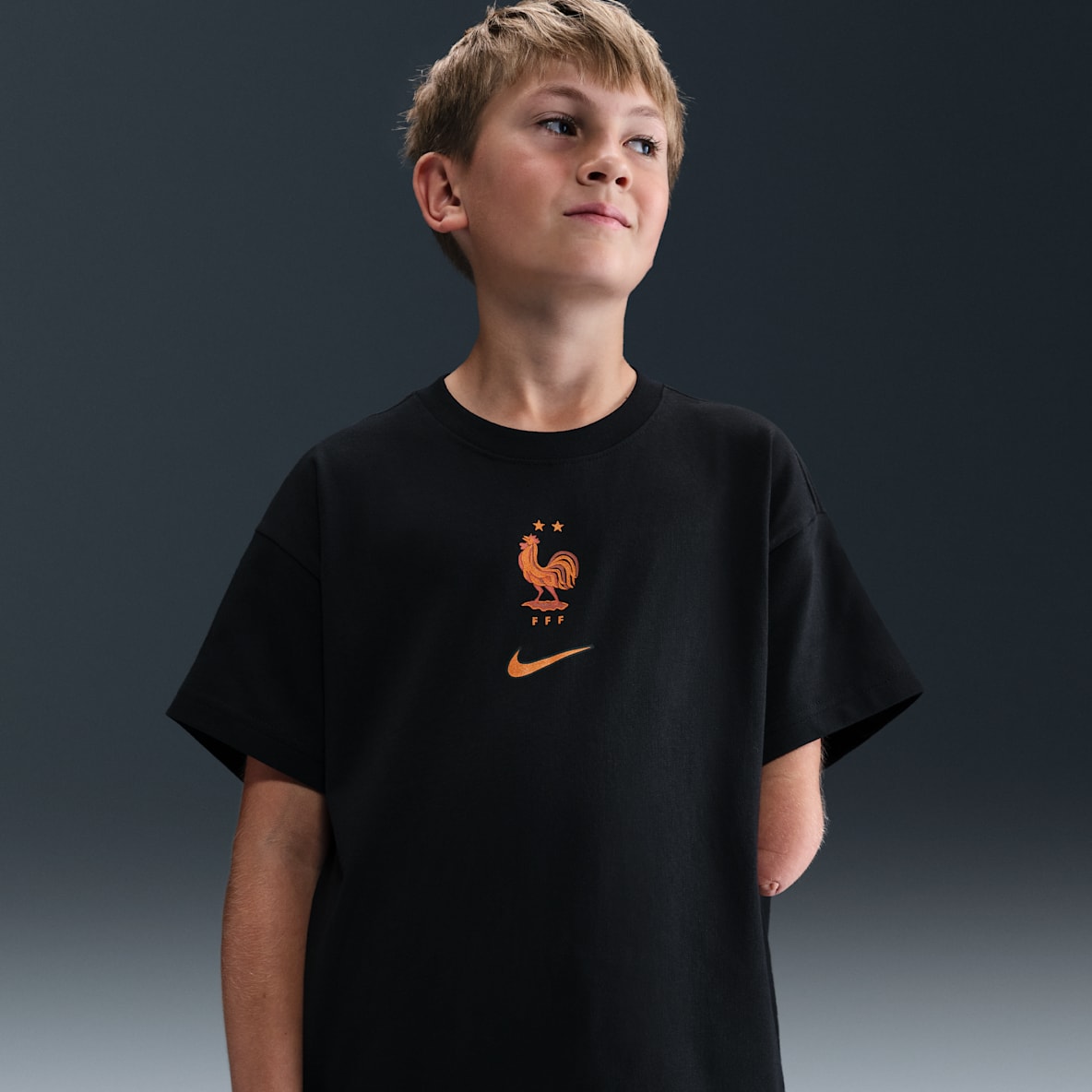 FFF Premium Goalkeeper FFF Premium Goalkeeper Big Kids' Nike Soccer T-Shirt