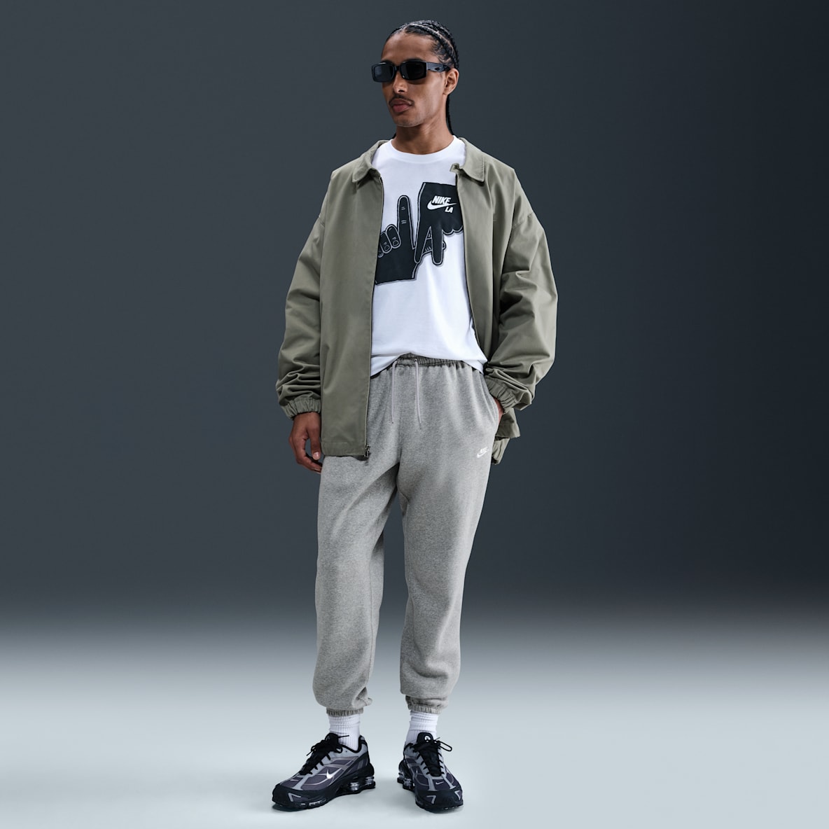 Nike Club Nike Club Men's Cuffed Brushed Fleece Trousers