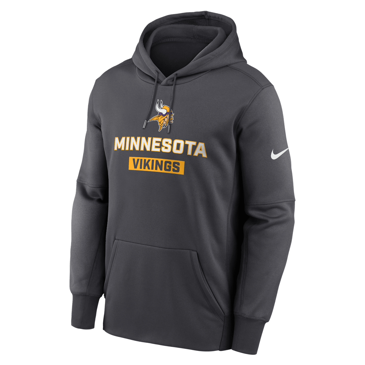 Minnesota Vikings Toss Sweep Minnesota Vikings Toss Sweep Men’s Nike Therma NFL Pullover Hoodie