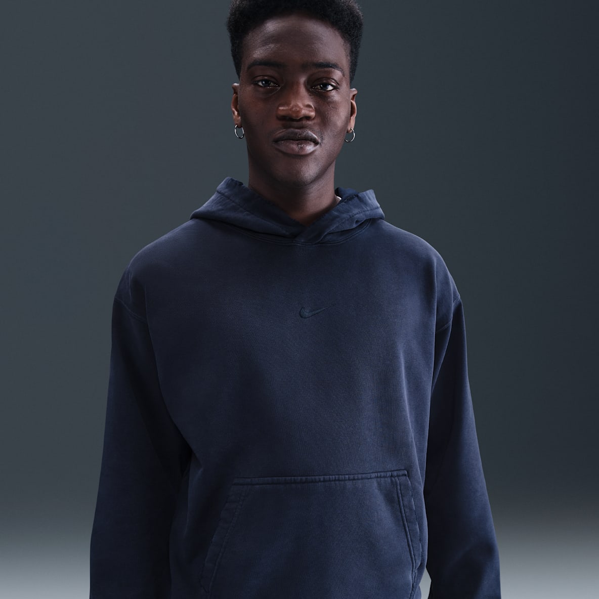 Nike Solo Swoosh Nike Solo Swoosh Men's French Terry Pullover Hoodie