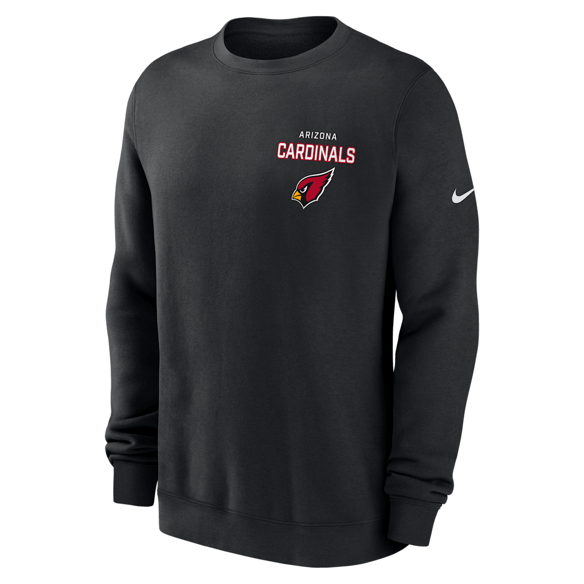 Arizona Cardinals Draw Block Club Sudadera de cuello redondo sin cierre Nike de la NFL para hombre