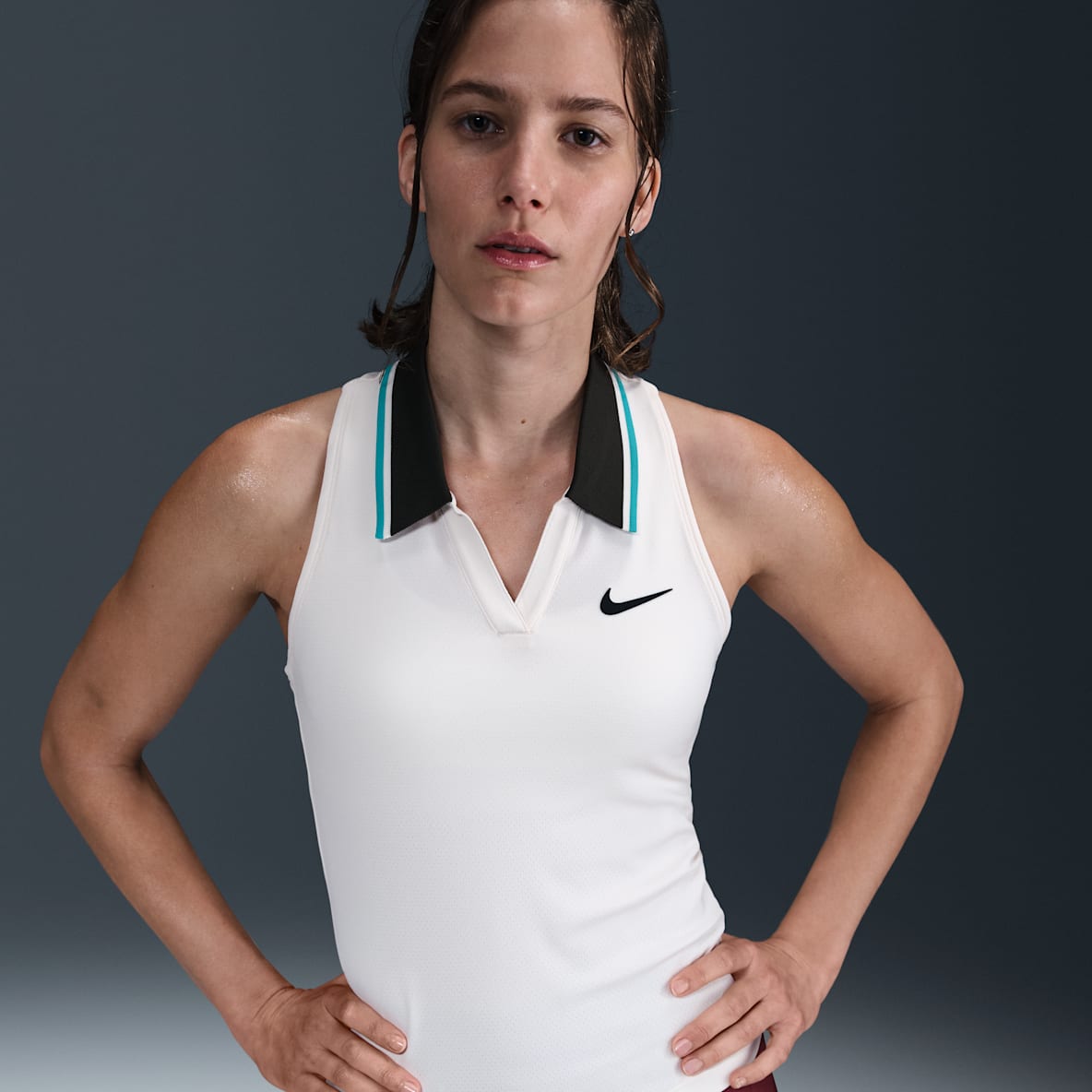 NikeCourt Slam Débardeur de tennis Dri-FIT pour femme