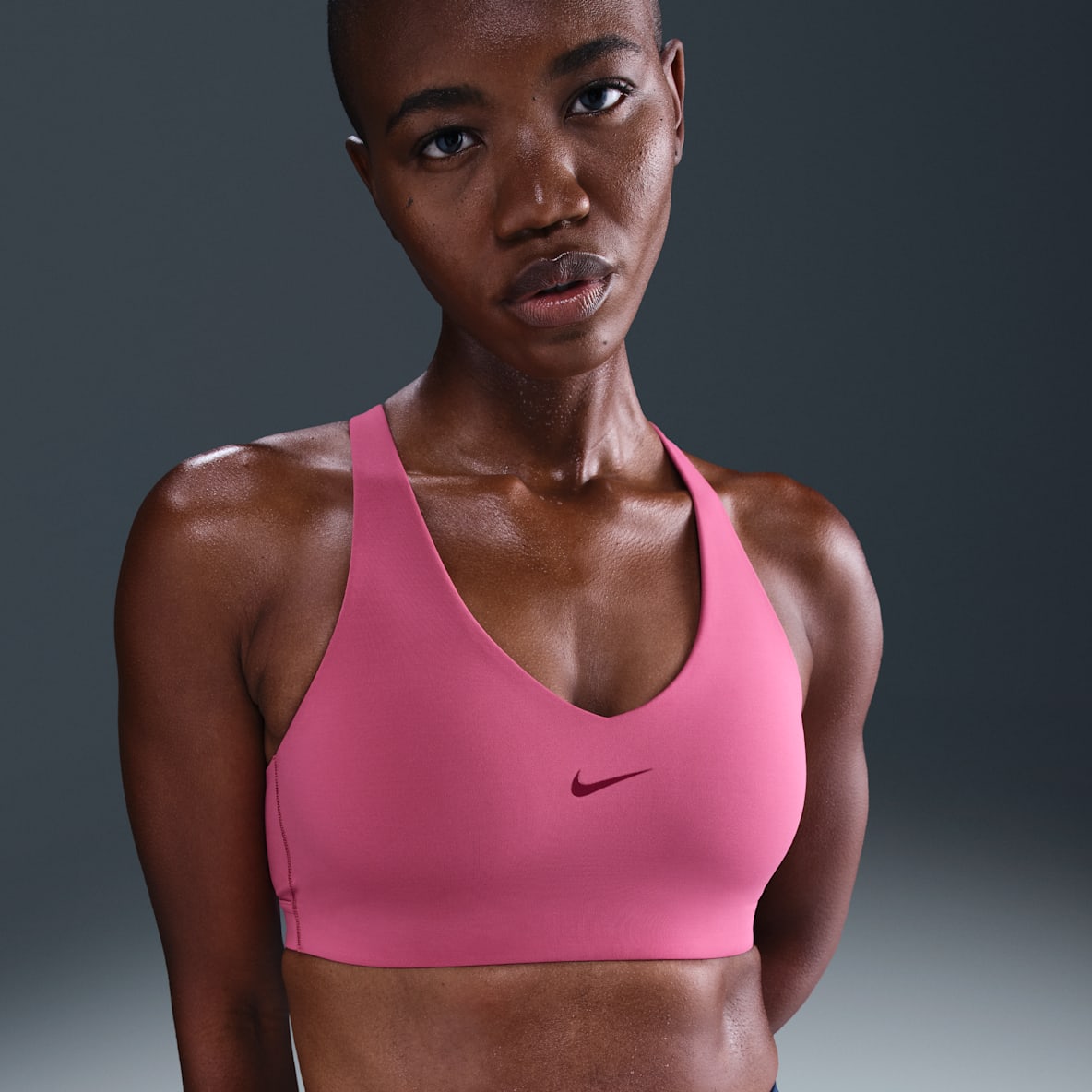 Nike Universa Bra deportivo con almohadilla de media sujeción para mujer