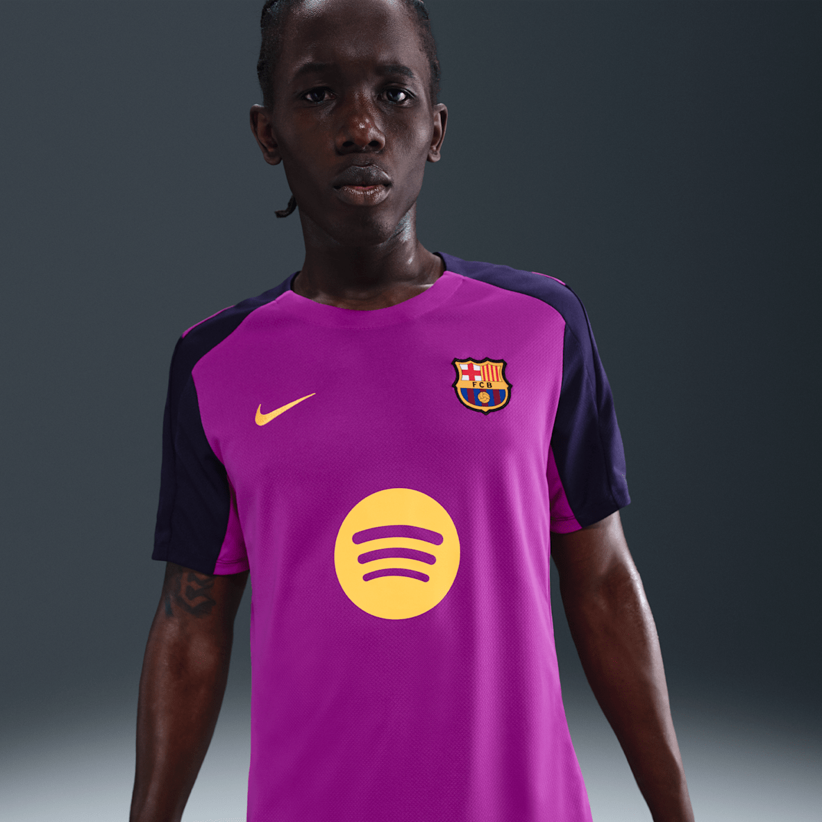 FC Barcelona Strike FC Barcelona Strike Men's Nike Dri-FIT Soccer Short-Sleeve Top