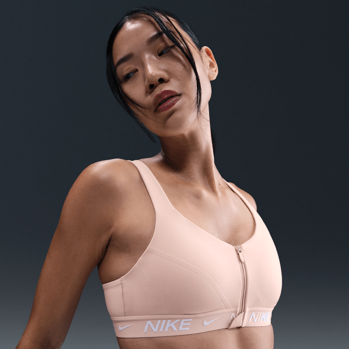 Nike Indy High-Support Nike Indy High-Support Women's Padded Front-Zip Sports Bra