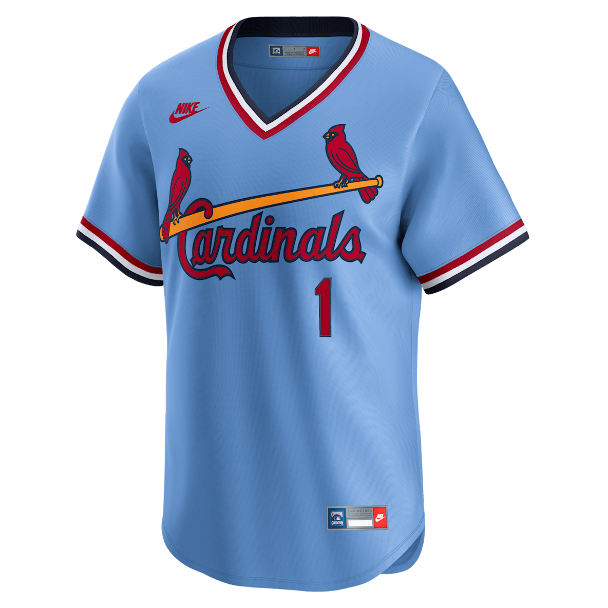 Ozzie Smith St. Louis Cardinals Cooperstown Ozzie Smith St. Louis Cardinals Cooperstown Jersey Nike Dri-FIT ADV de la MLB Limited para hombre
