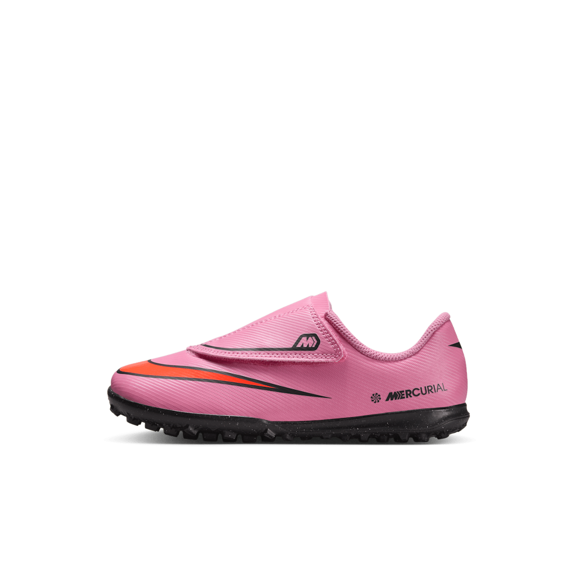 Nike Jr. Mercurial Vapor 16 Club Nike Jr. Mercurial Vapor 16 Club รองเท้าฟุตบอลไม่หุ้มข้อเด็กเล็กสำหรับพื้นสนามหญ้าเทียมสั้น