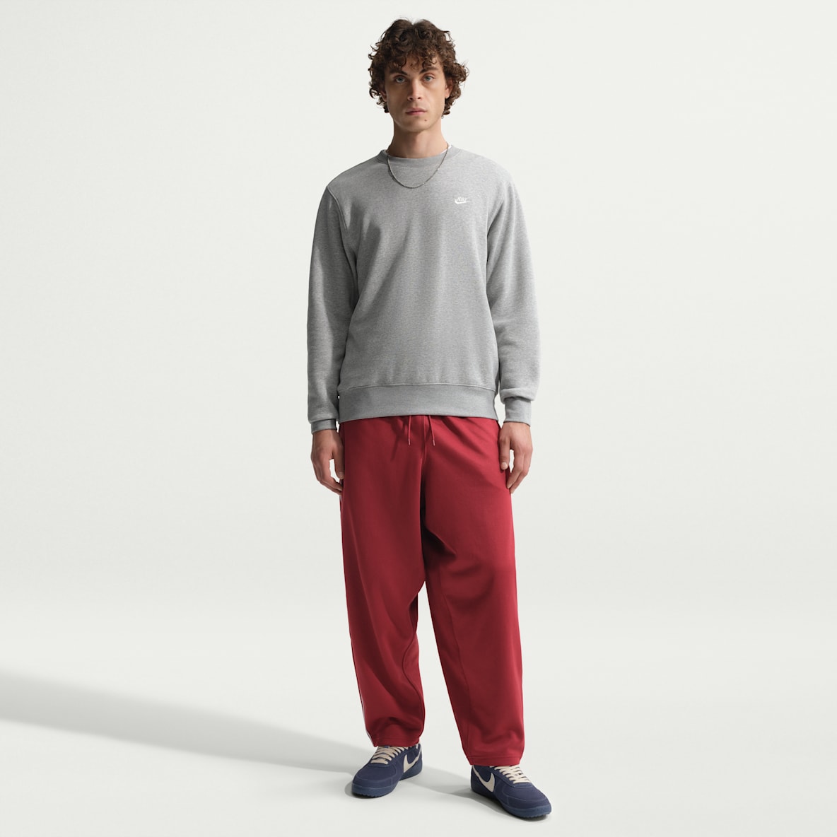 Nike Sportswear Club Men's Oversized Knit Tracksuit Bottoms