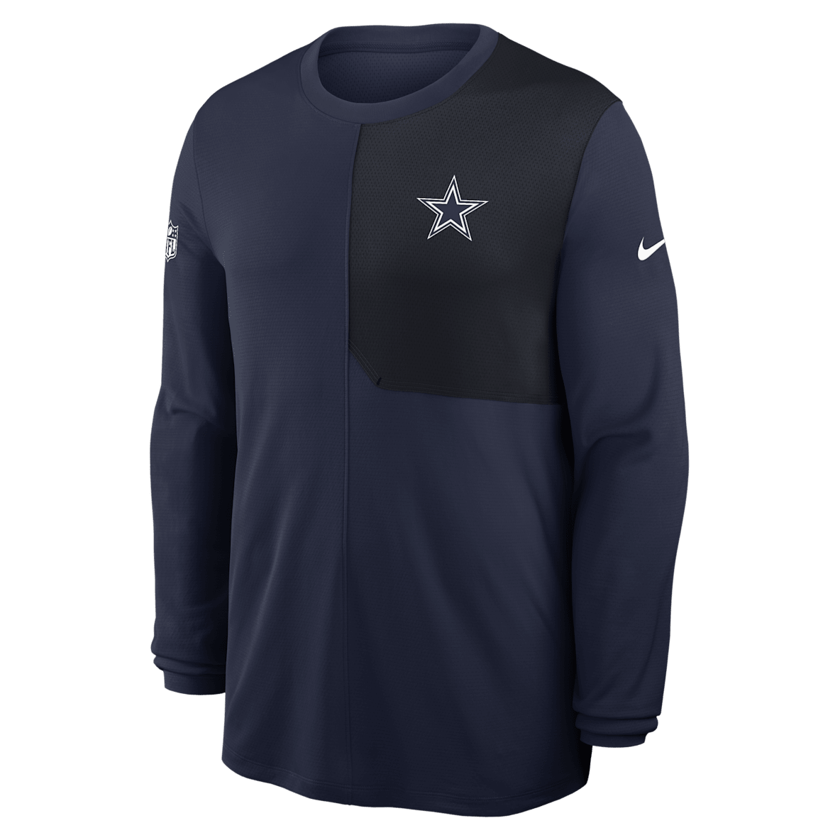 Dallas Cowboys Sideline Coach Dallas Cowboys Sideline Coach Men's Nike Dri-FIT NFL Long-Sleeve Top