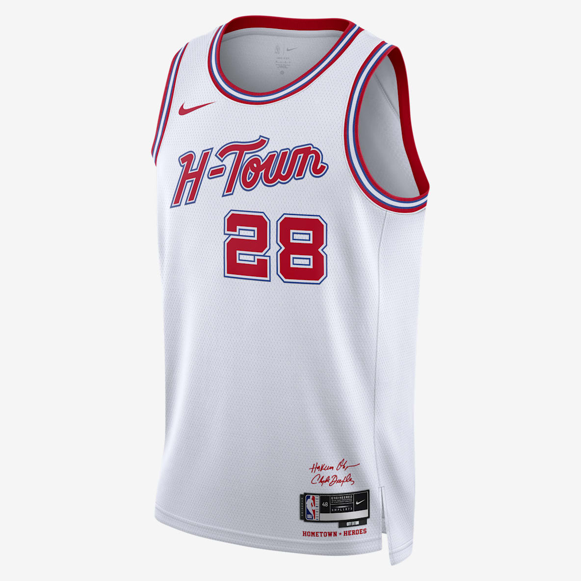 Houston Rockets City Edition 2023/24 Nike Dri-FIT NBA Swingman-spillertrøje til mænd