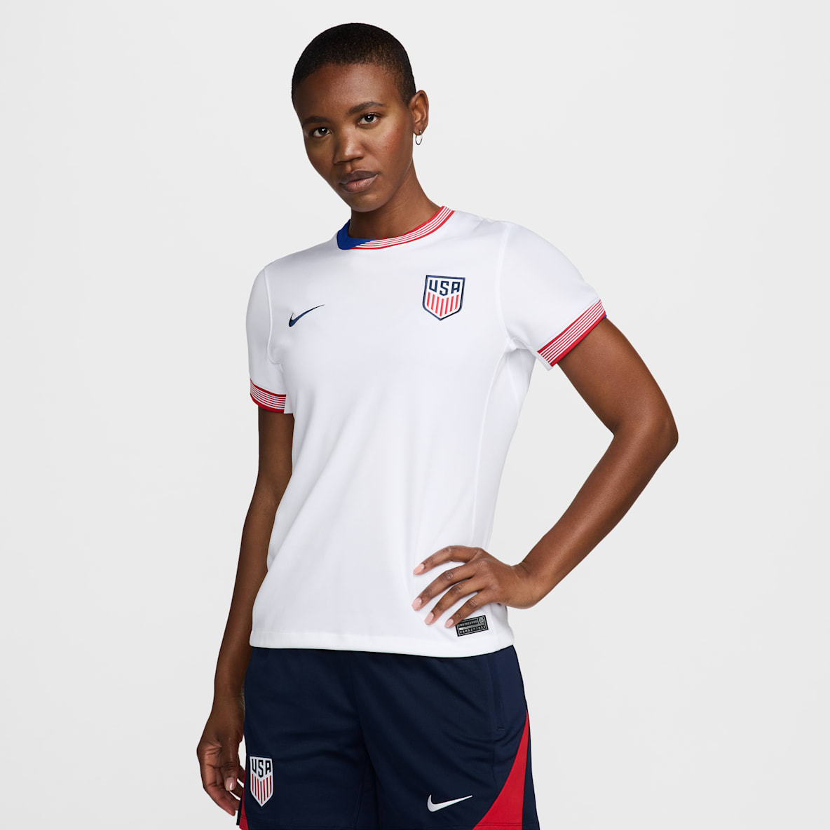 USMNT 2024 Stadium Home USMNT 2024 Stadium Home Women's Nike Dri-FIT Soccer Replica Jersey