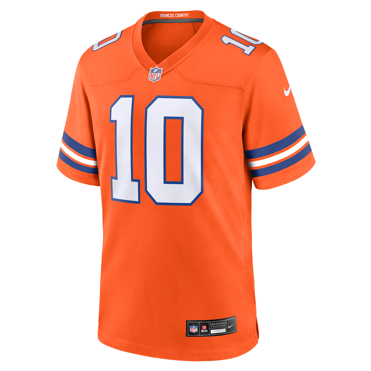 Bo Nix Denver Broncos Bo Nix Denver Broncos Men's Nike NFL Game Jersey