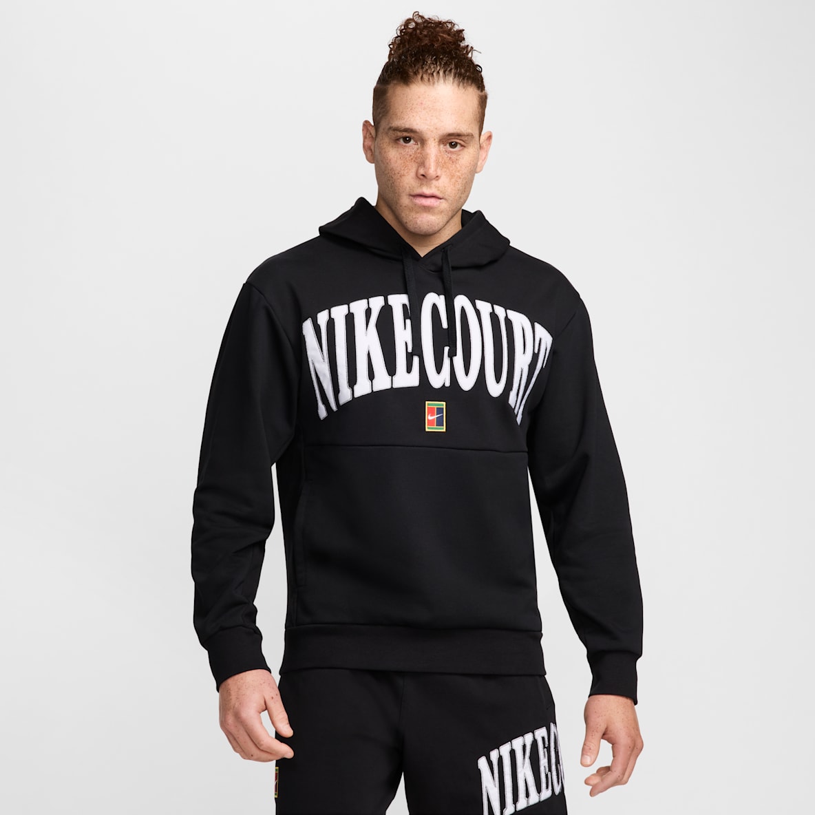 NikeCourt Heritage NikeCourt Heritage Men's Dri-FIT Fleece Tennis Hoodie