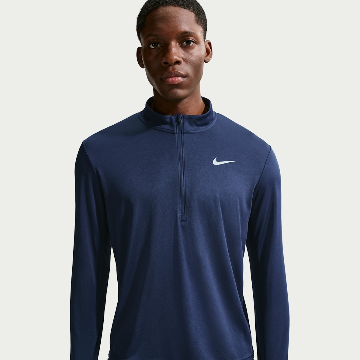 Nike Pacer Nike Pacer Dri-FIT hardlooptop met halflange rits voor heren