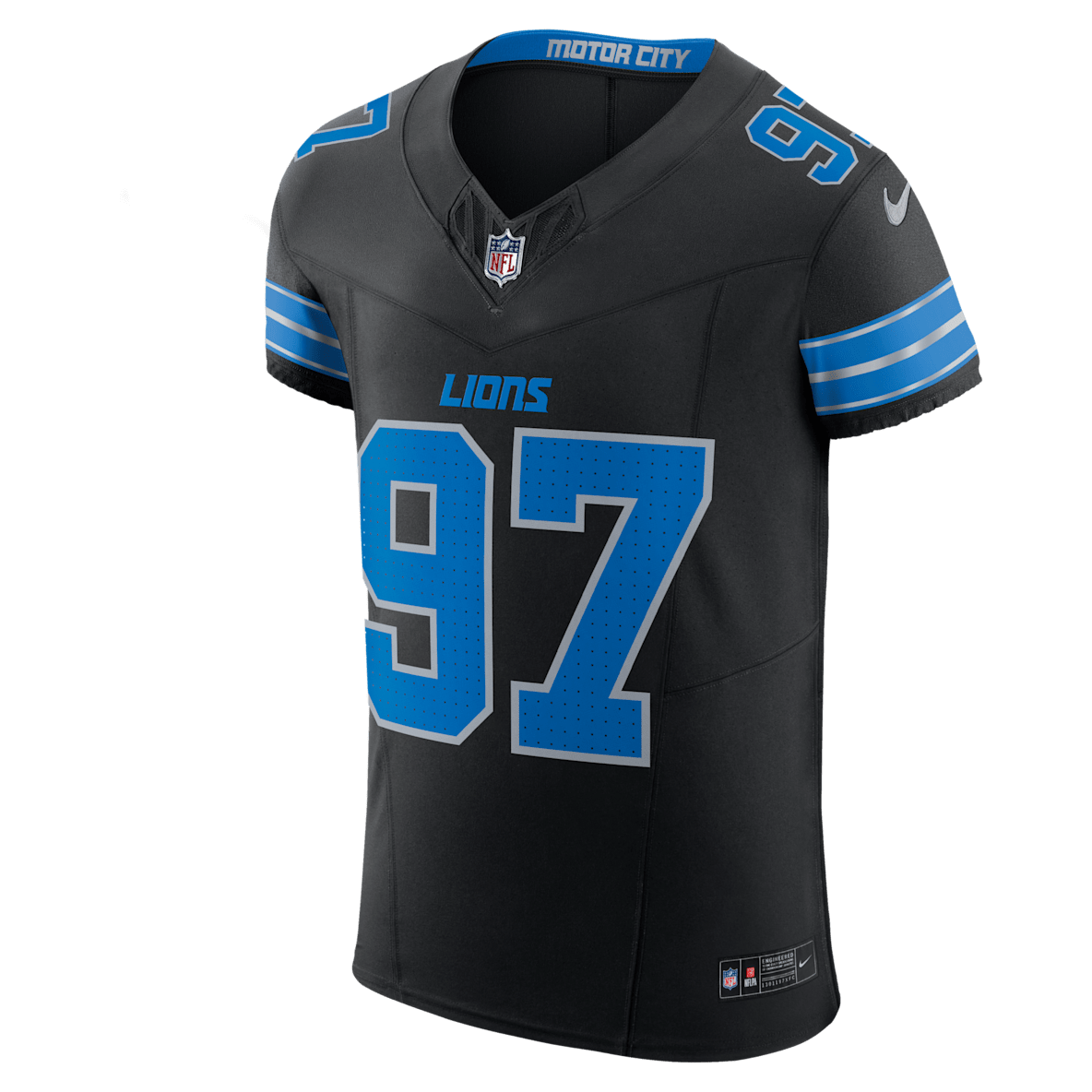 Aidan Hutchinson Detroit Lions Aidan Hutchinson Detroit Lions Men's Nike Dri-FIT NFL Elite Football Jersey