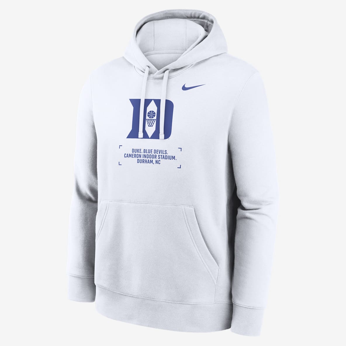 Duke Club Basketball 2-Hit Duke Club Basketball 2-Hit Men's Nike College Pullover Hoodie