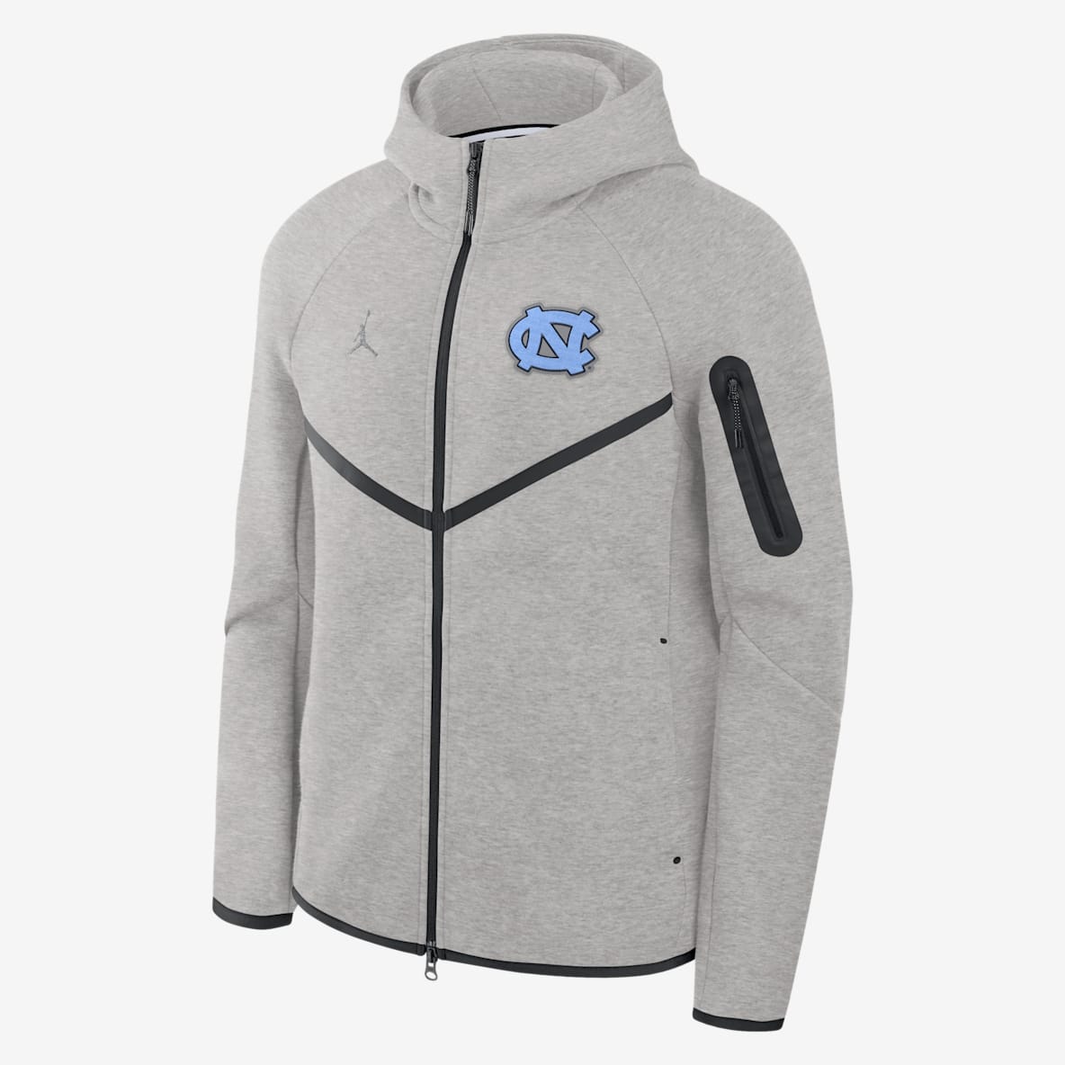 North Carolina Tech Fleece Windrunner North Carolina Tech Fleece Windrunner Men's Jordan Brand College Full-Zip Hooded Jacket