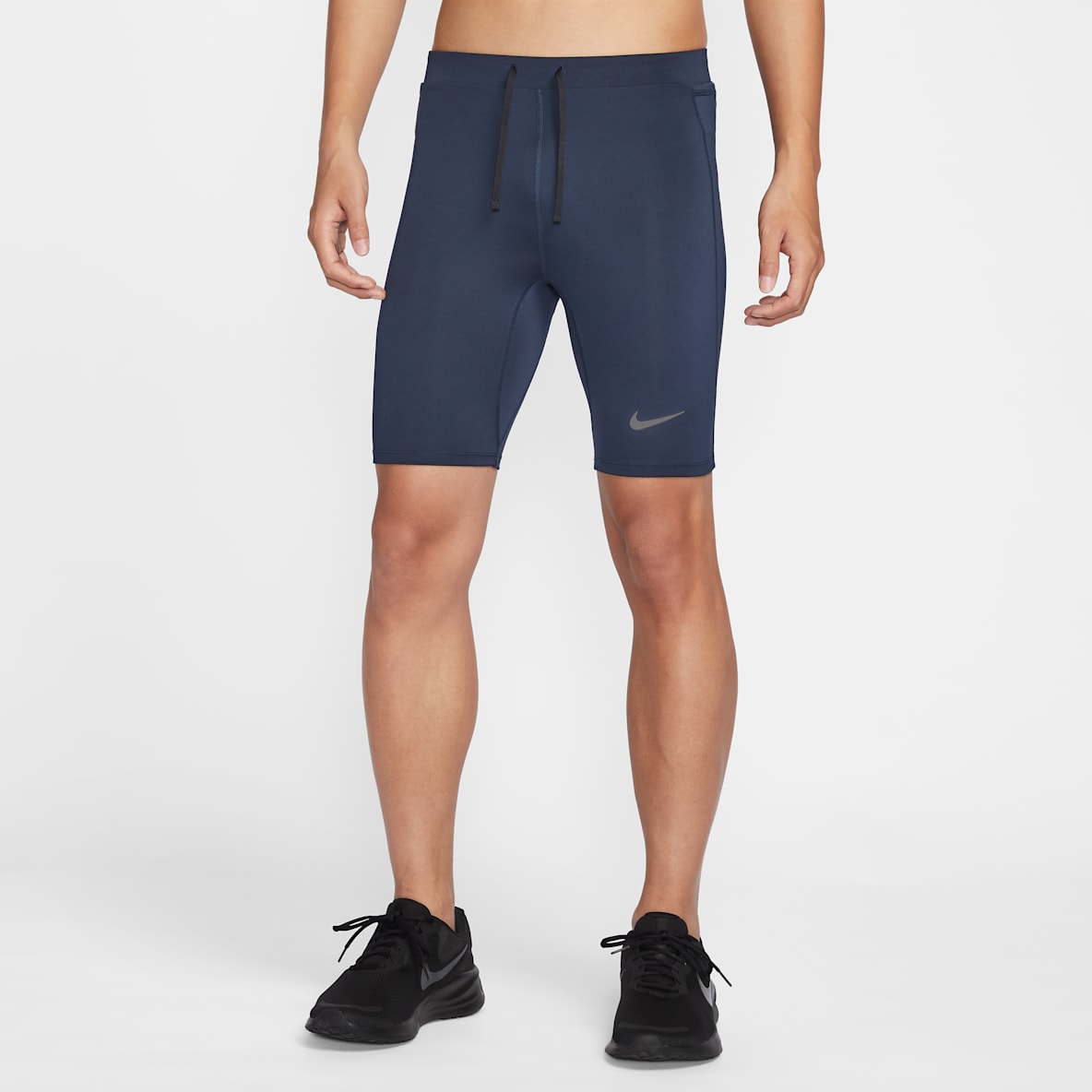 Nike Fast Nike Fast Men's Dri-FIT Brief-Lined Running 1/2-Length Tights