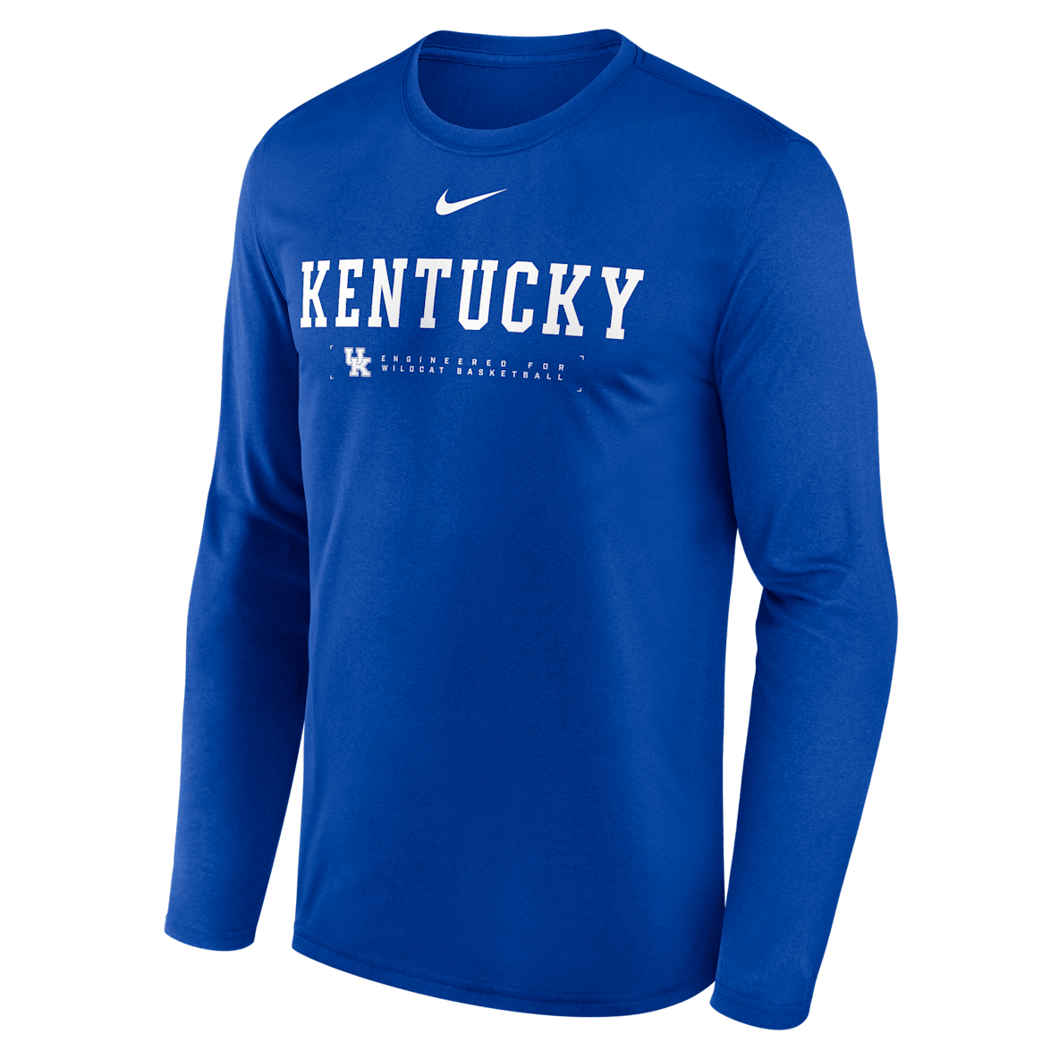 Kentucky Courtside Basketball Shootaround Legend Kentucky Courtside Basketball Shootaround Legend Men's Nike Dri-FIT College Long-Sleeve T-Shirt