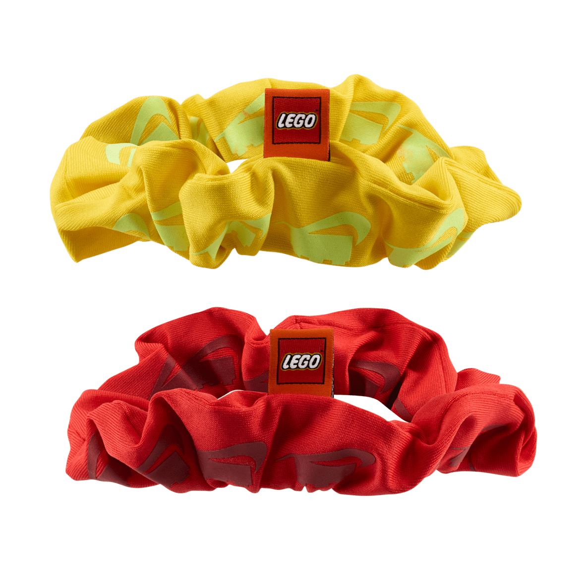 Nike x LEGO® Kollektion Nike x LEGO® Kollektion Geraffte Haargummis (2er-Pack)