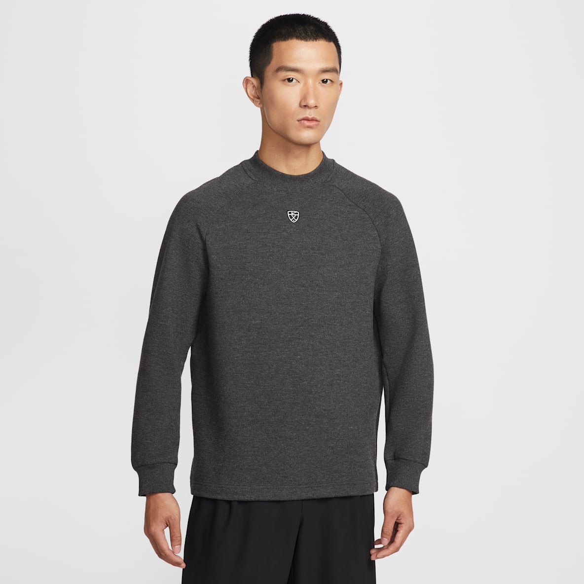 Nike Par 男款 Therma-FIT 高爾夫圓領上衣