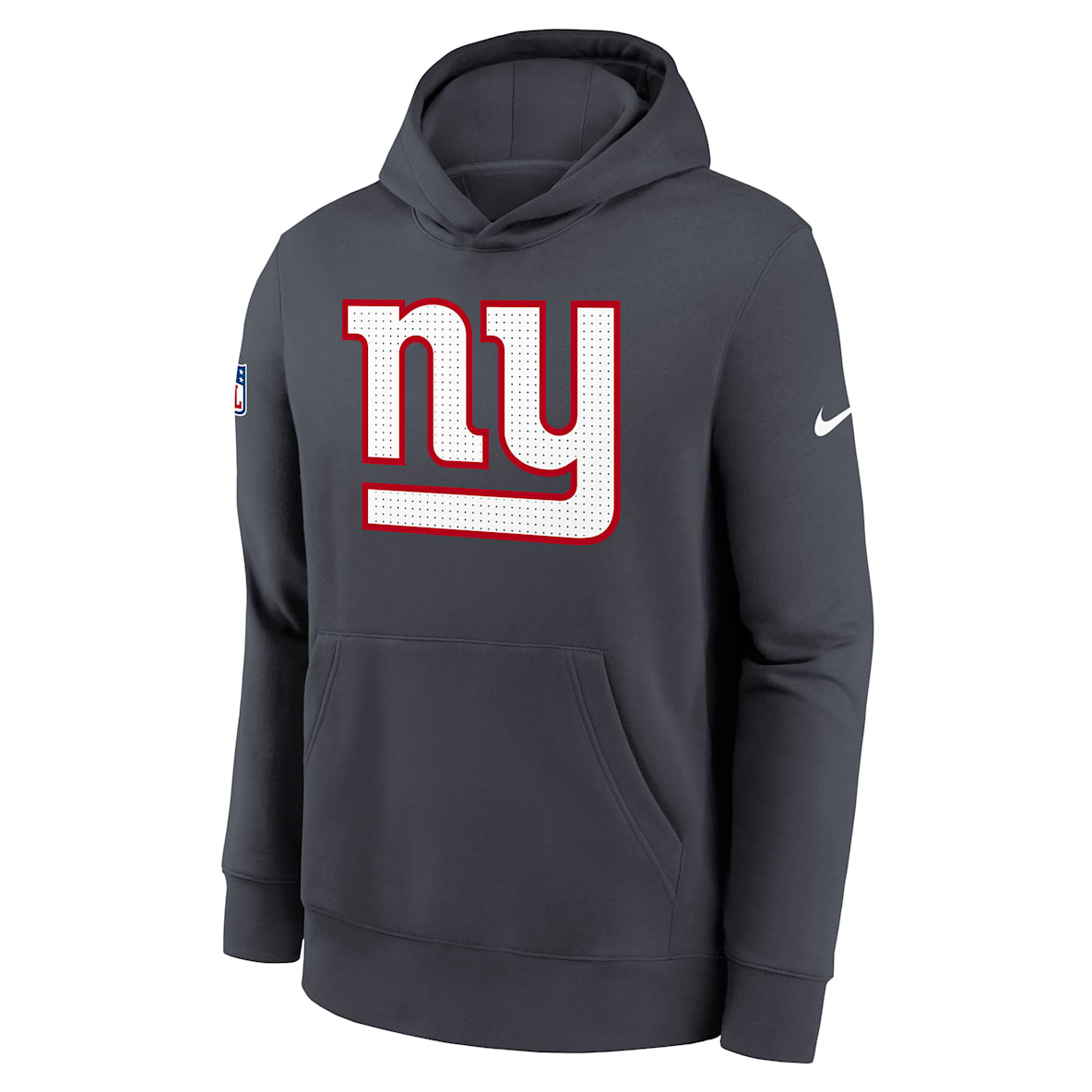 New York Giants Sideline Club New York Giants Sideline Club Big Kids' Nike NFL Pullover Hoodie