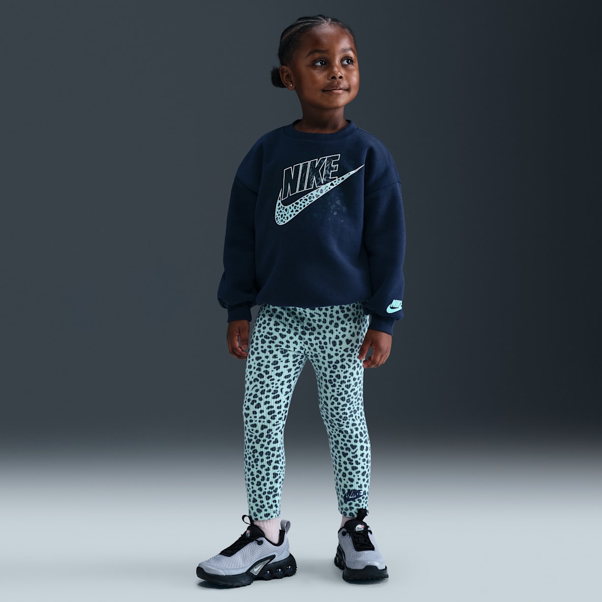 Nike Wild Warmth Toddler Crew Top and Leggings Set