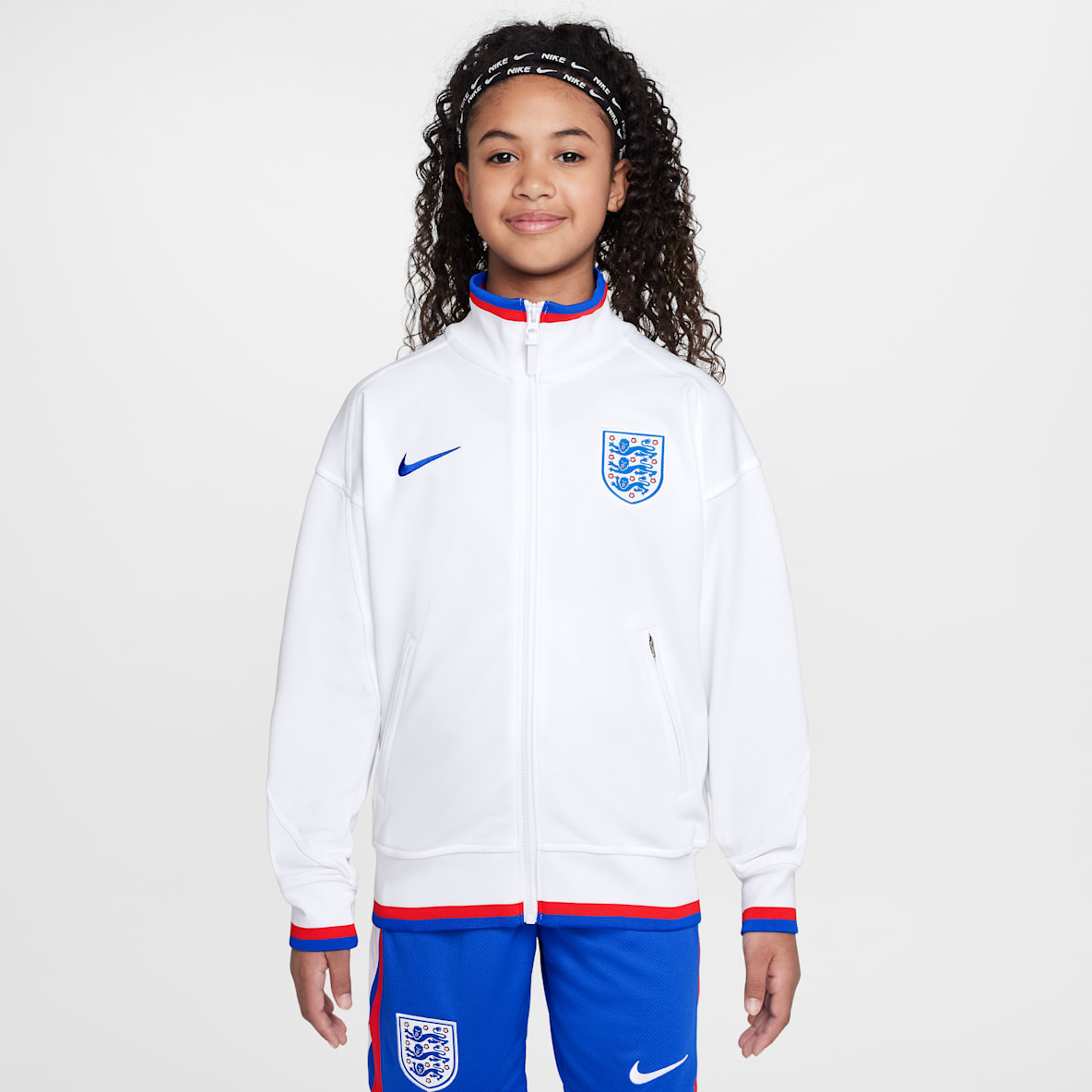 England Academy Pro Home England Academy Pro Home Older Kids' Nike Dri-FIT Football Anthem Jacket