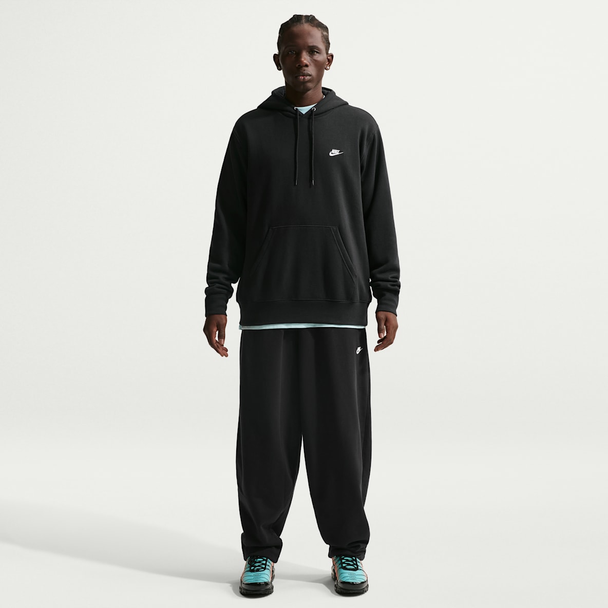 Nike Sportswear Club Oversized herenbroek van sweatstof