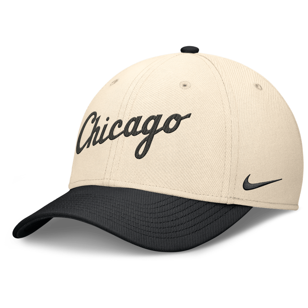 Chicago White Sox Statement Rise Swoosh Chicago White Sox Statement Rise Swoosh Men's Nike Dri-FIT MLB Hat