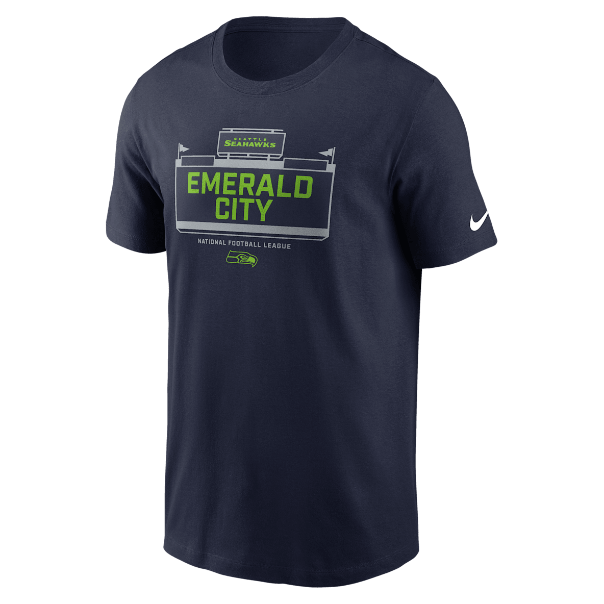 Seattle Seahawks Local Essential Seattle Seahawks Local Essential Men's Nike NFL T-Shirt