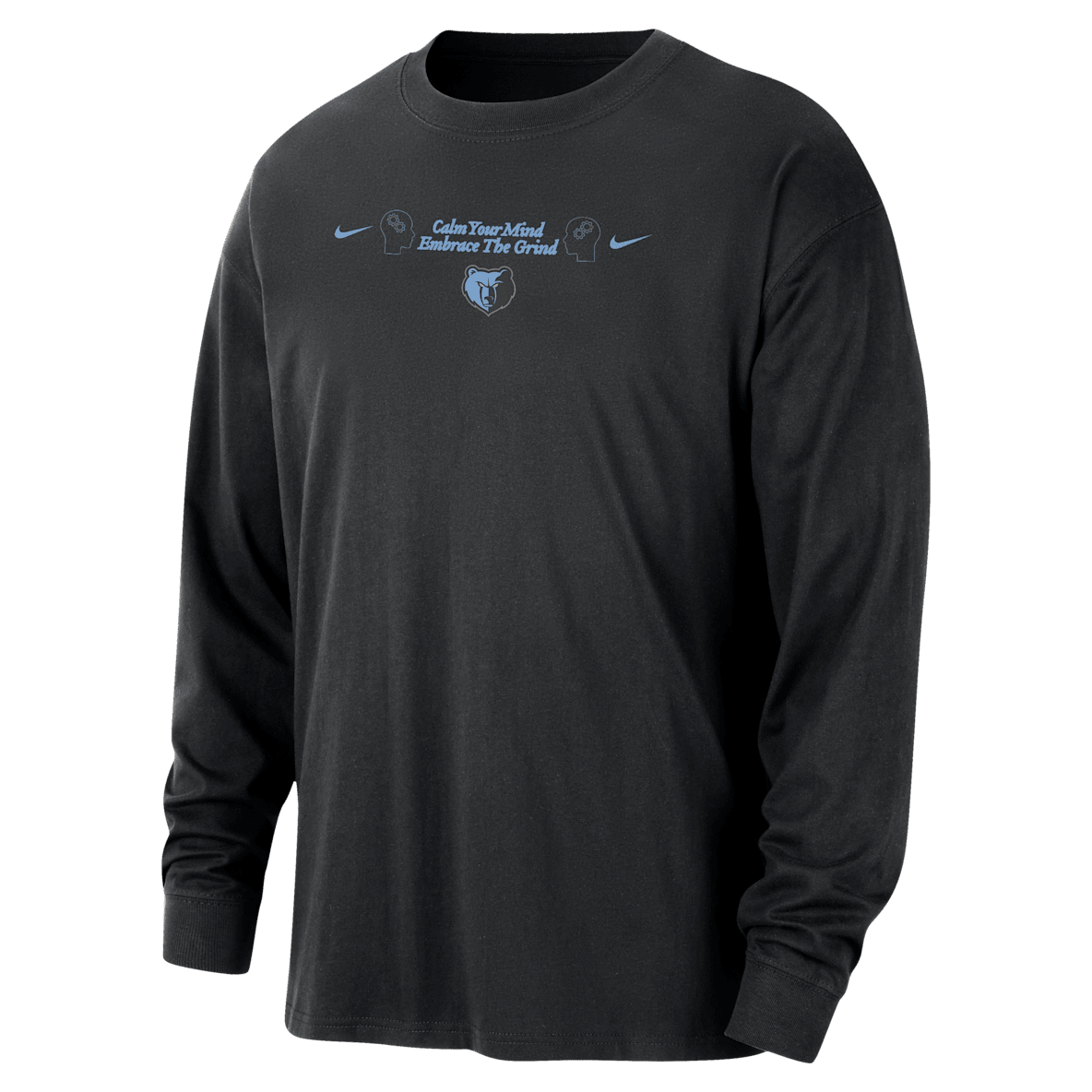 Memphis Grizzlies Courtside Memphis Grizzlies Courtside Men's Nike NBA Max90 Long-Sleeve T-Shirt