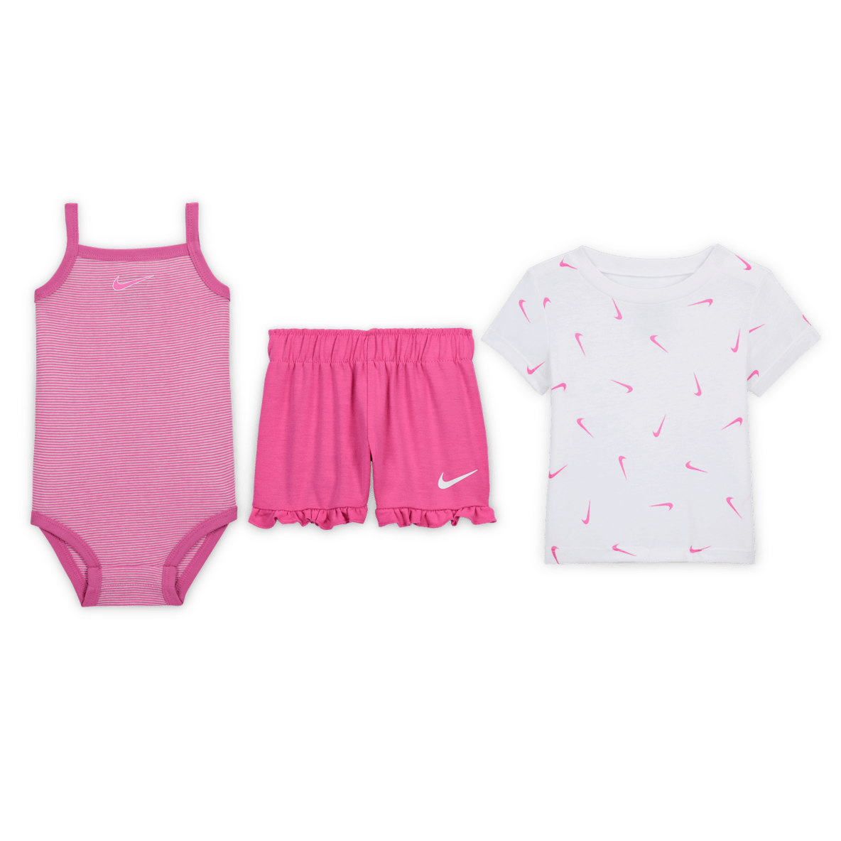 Nike Essentials Baby 2-Piece Ruffle Shorts Set