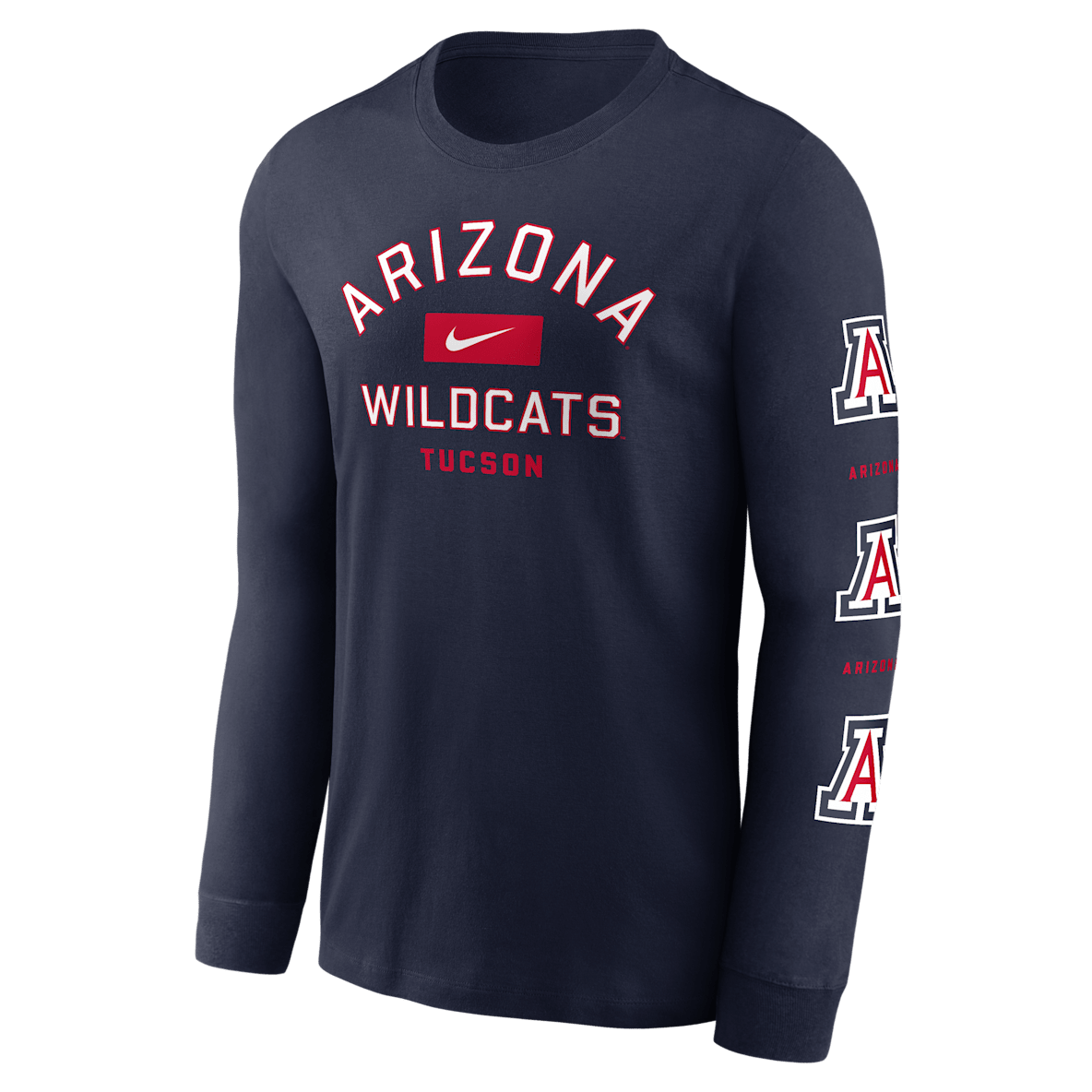Arizona Campus Classic Location Arizona Campus Classic Location Men's Nike College Long-Sleeve T-Shirt