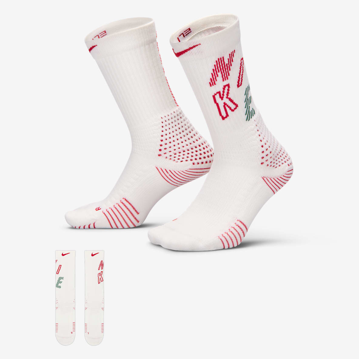 Nike Elite 2.0 X-MAS Nike Elite 2.0 X-MAS Cushioned Crew Socks
