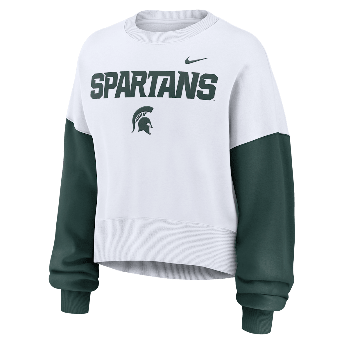 Michigan State Spartans Primetime Michigan State Spartans Primetime Women's Nike College Pullover Crew