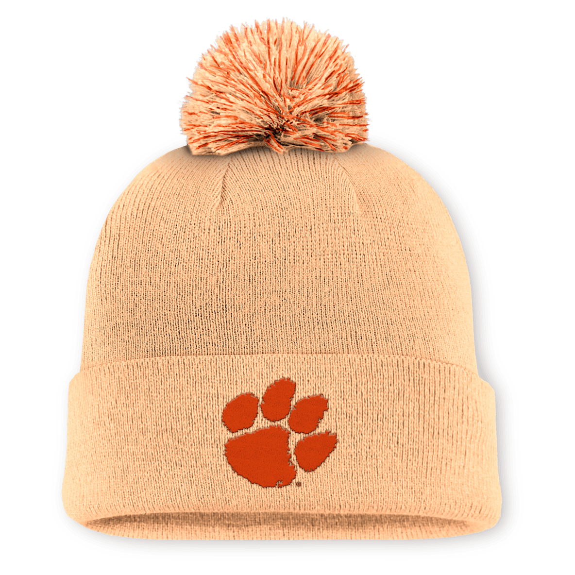 Clemson Primetime Campus Toned Clemson Primetime Campus Toned Men's Nike College Cuffed Pom Beanie