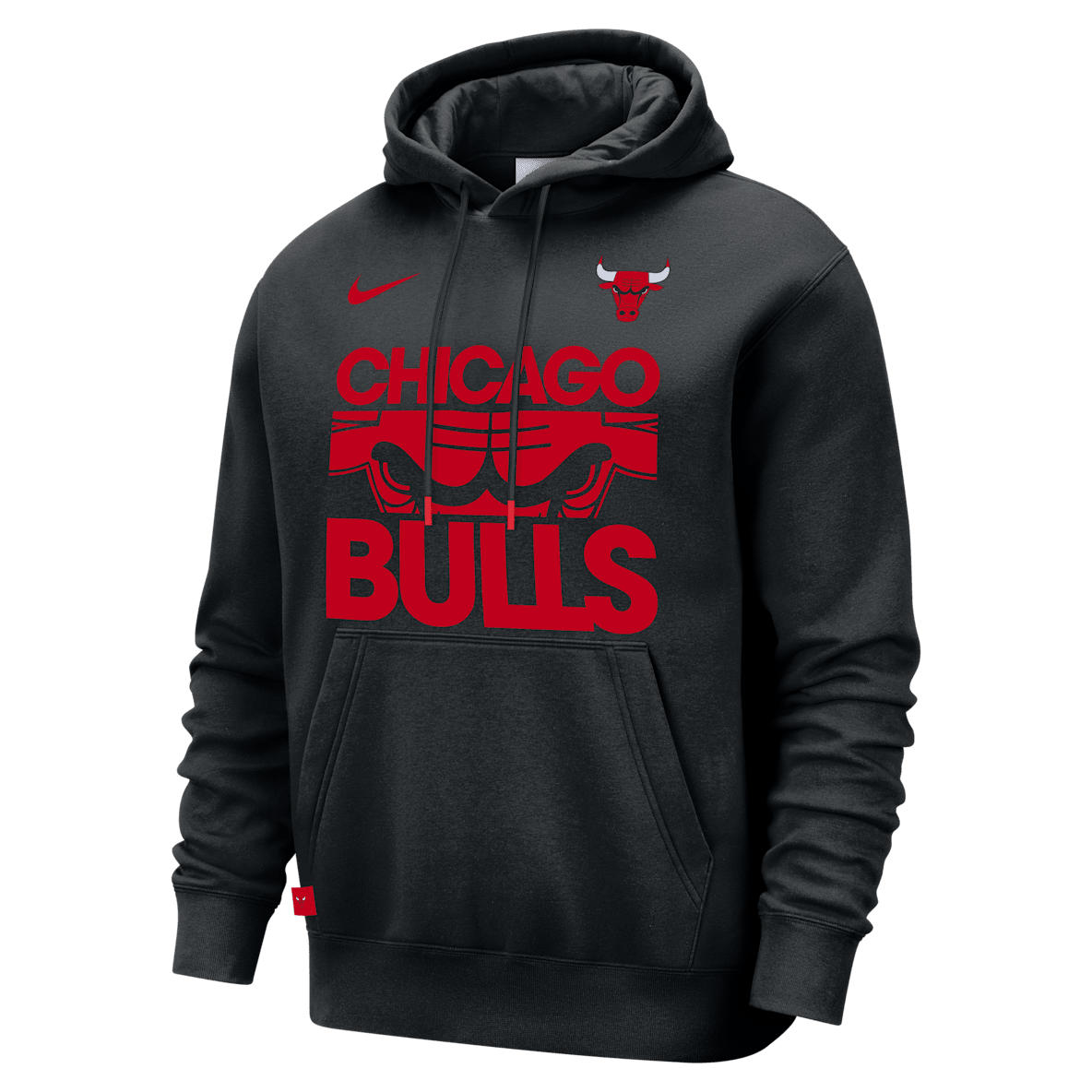 Chicago Bulls Club Courtside Chicago Bulls Club Courtside Men's Nike NBA Pullover Hoodie