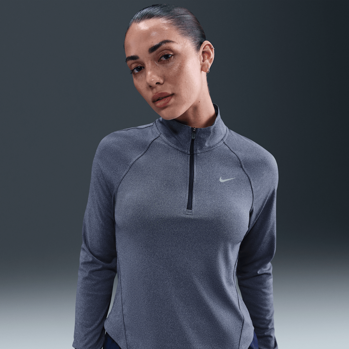 Nike Tempo Nike Tempo Haut de running à 1/4 de zip Dri-FIT pour femme