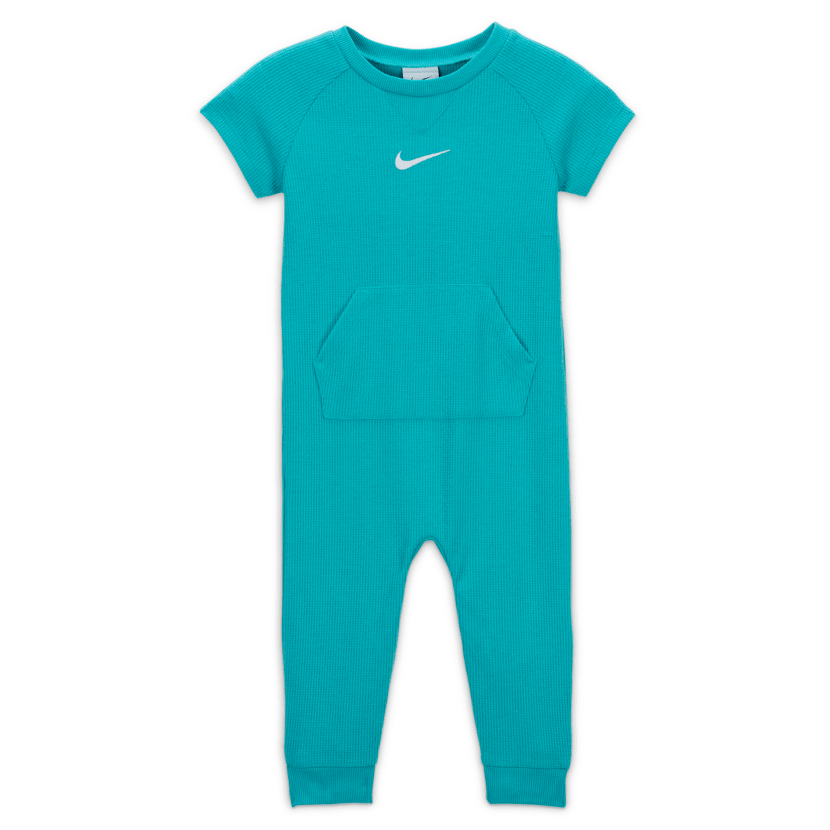Nike Essentials Nike Essentials Baby (0-9M) Short Sleeve Waffle Knit Coverall